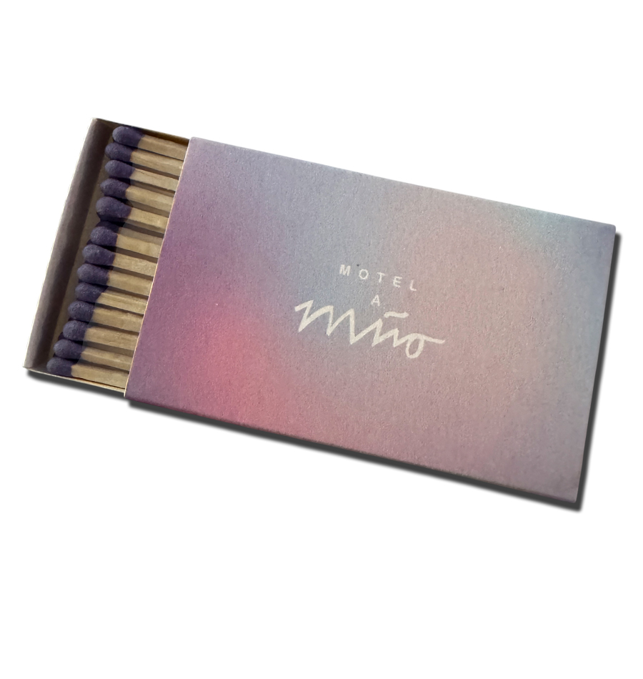 Bild Streichholzschachteln Art. 119 mit Werbeaufdruck